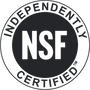 NSF International — independently certified